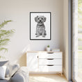 Load image into Gallery viewer, Custom Dog ArtPet Portrait Canvas, Framed Wall Art, Dog Photo Gift, Custom Pet Artwork, Home Decor, Dog Lover's Gift
