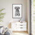 Load image into Gallery viewer, Custom Dog ArtPet Portrait Canvas, Framed Wall Art, Dog Photo Gift, Custom Pet Artwork, Home Decor, Dog Lover's Gift
