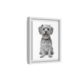 Load image into Gallery viewer, Custom Dog ArtPet Portrait Canvas, Framed Wall Art, Dog Photo Gift, Custom Pet Artwork, Home Decor, Dog Lover's Gift
