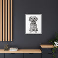 Load image into Gallery viewer, Custom Dog ArtPet Portrait Canvas, Framed Wall Art, Dog Photo Gift, Custom Pet Artwork, Home Decor, Dog Lover's Gift
