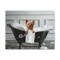 Load image into Gallery viewer, Adorable portrait of your dog in fun bubble bath
